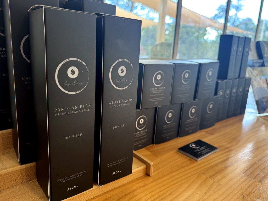 Angarru Essence reed diffuser boxes